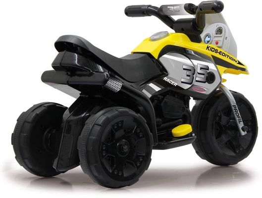 Quad Infantil Ride-on E-Trike Racer Amarillo 6V